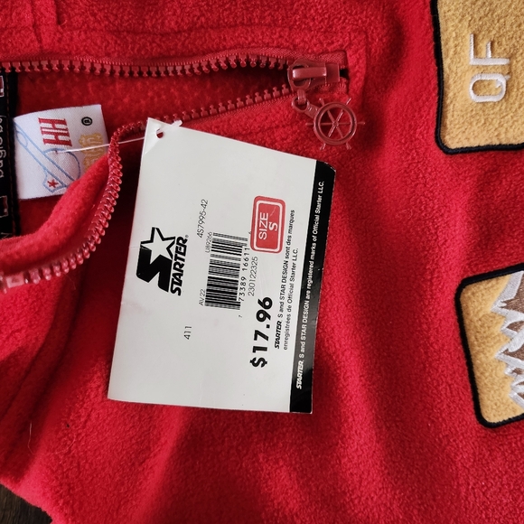 BNWT 2005  Starter Fleecy- size small - Picture 3 of 5